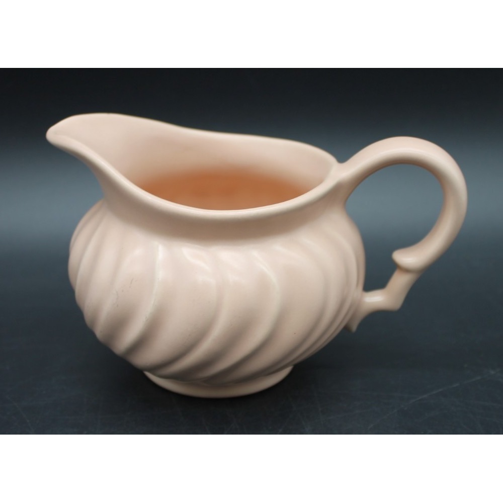 Mid-Century Vintage Franciscan Coronado Swirl Creamer Salmon Color California